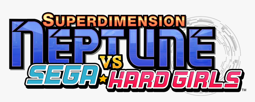 Superdimension Neptune Vs Sega Hard Girls Logo, HD Png Download