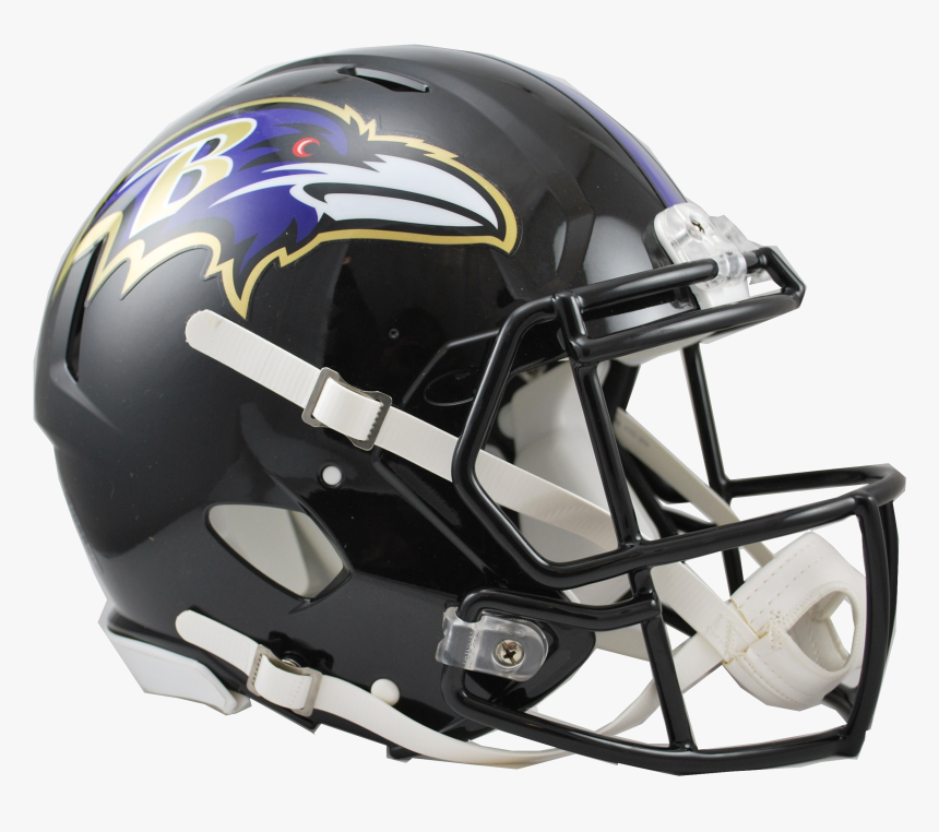 Baltimore Ravens Speed Authentic Helmet - Ravens Helmet, HD Png Download