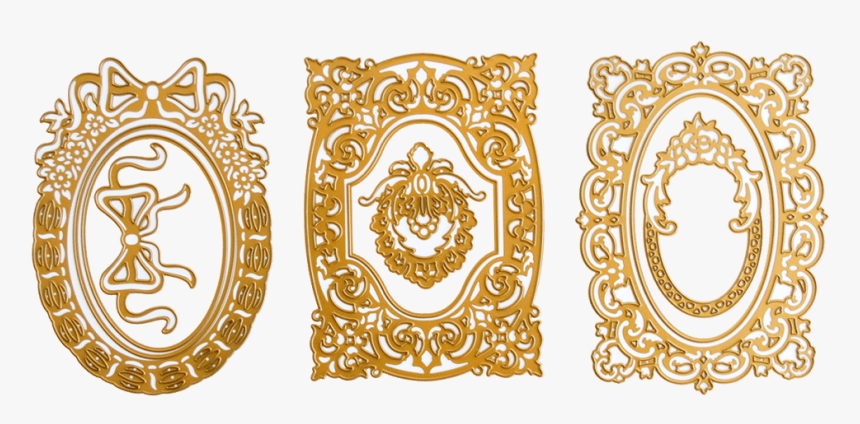 Anna Griffin Fancy French Dies, HD Png Download