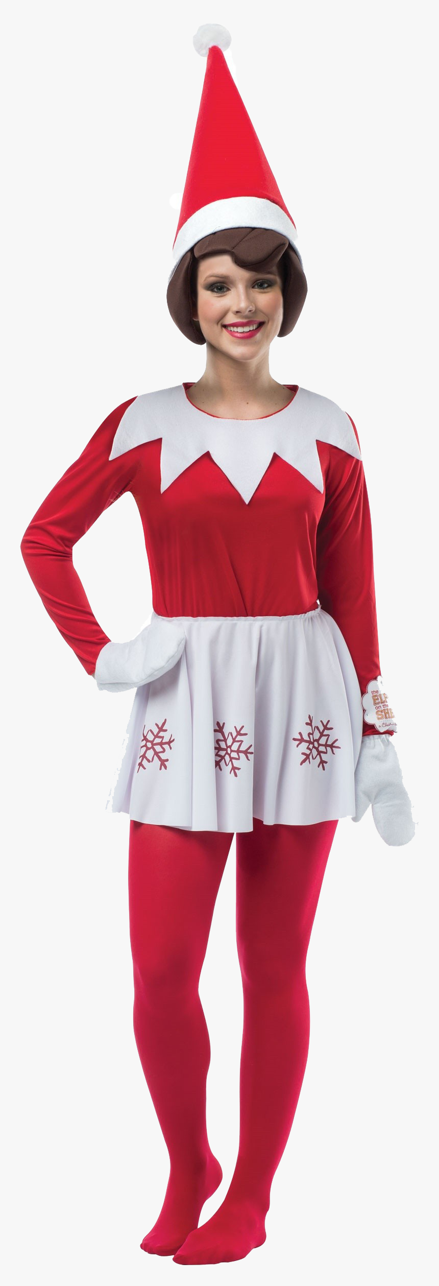 Elf Png Background - Female Elf On A Shelf, Transparent Png