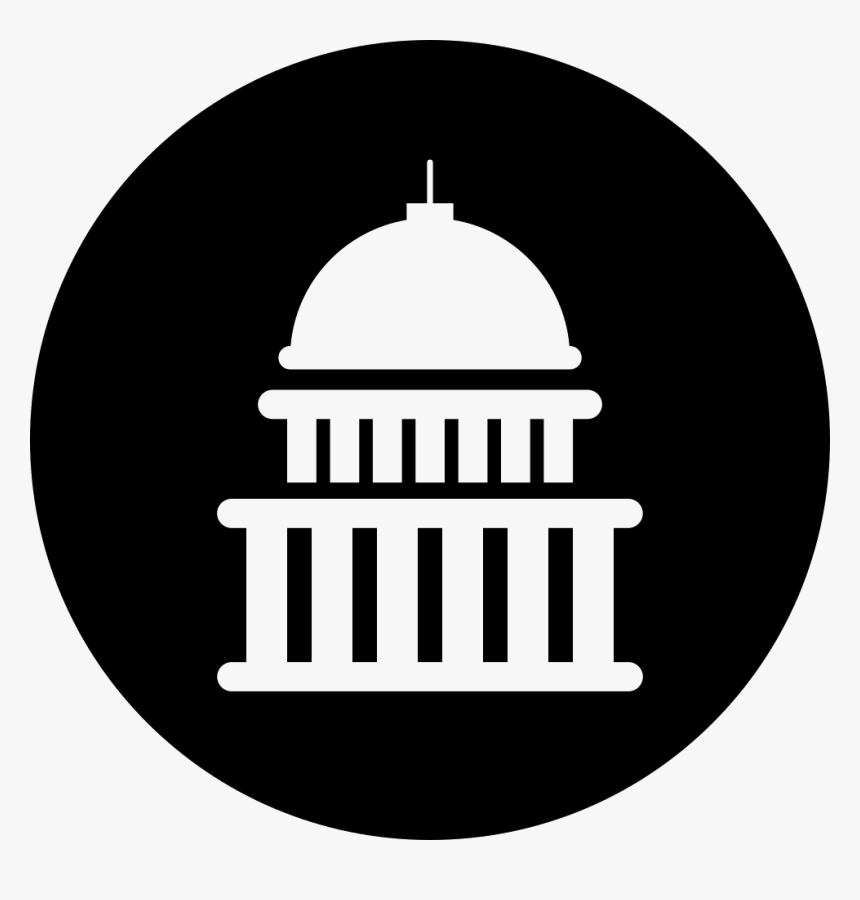 Capitol Building Circular Button - City Council Meeting Sign, HD Png Download