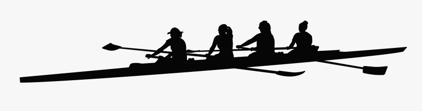 Rowing Download Png - Team Rowing Boat Clipart, Transparent Png