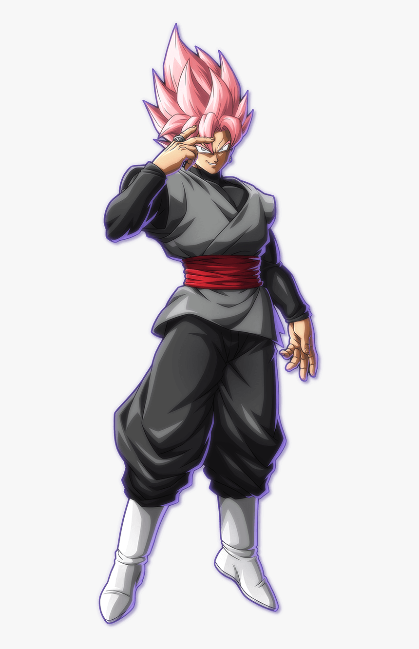 Db Fighterz Black Goku, HD Png Download