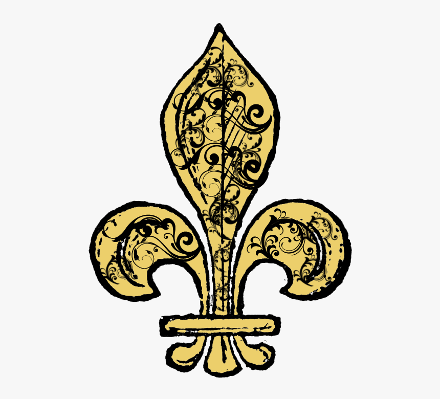 Transparent Fleur De Lis Clipart - Flor De Lis Logo Transparent Background, HD Png Download