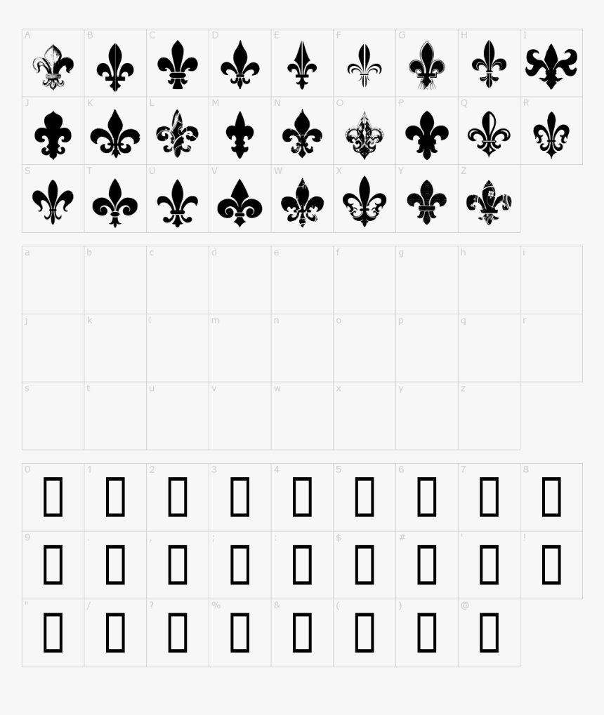 Fleur De Lys Word, HD Png Download