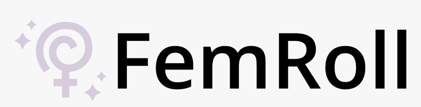Femroll Logo - Black-and-white, HD Png Download