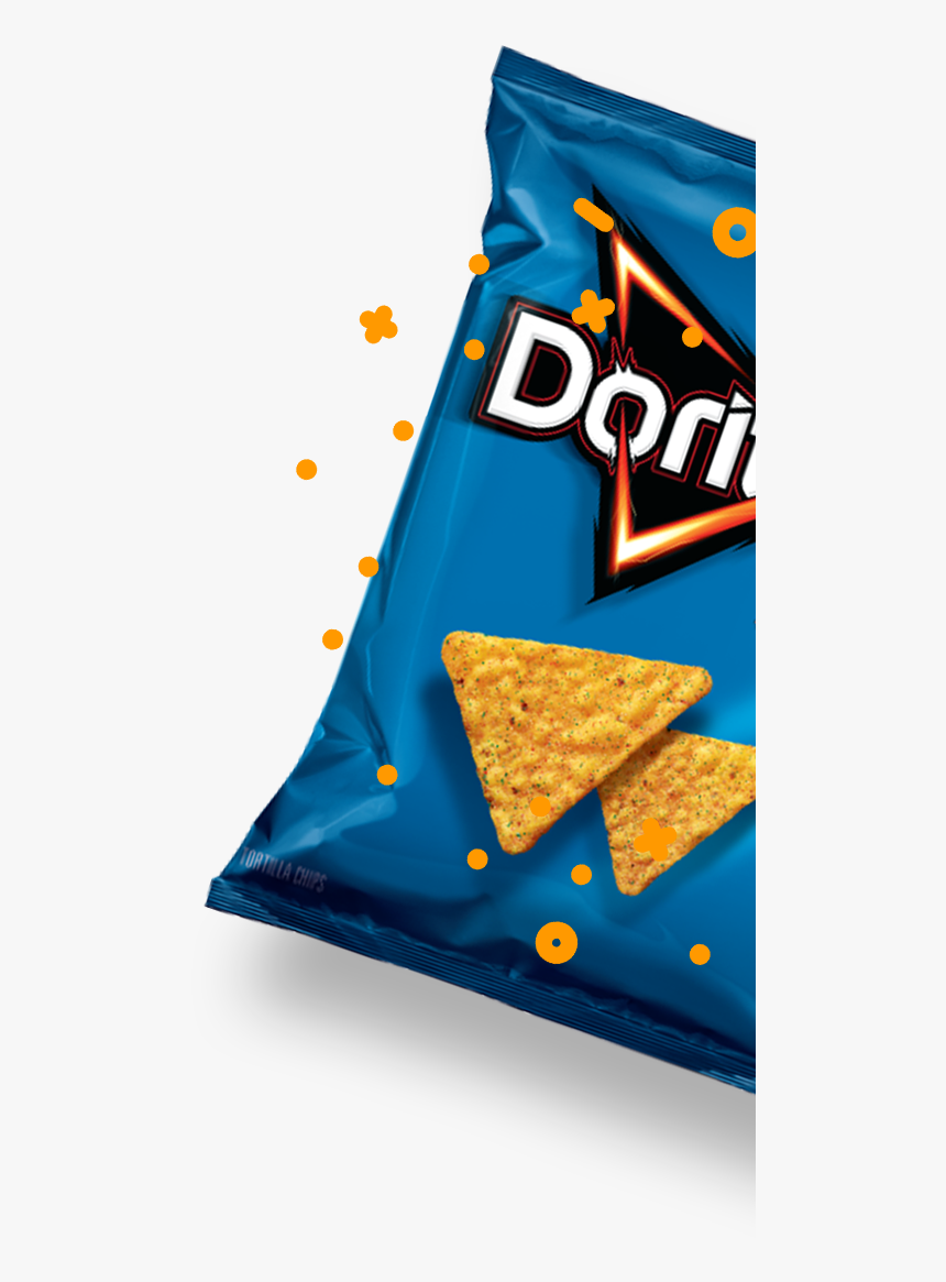 A Floating Packet Of Doritos - Junk Food, HD Png Download