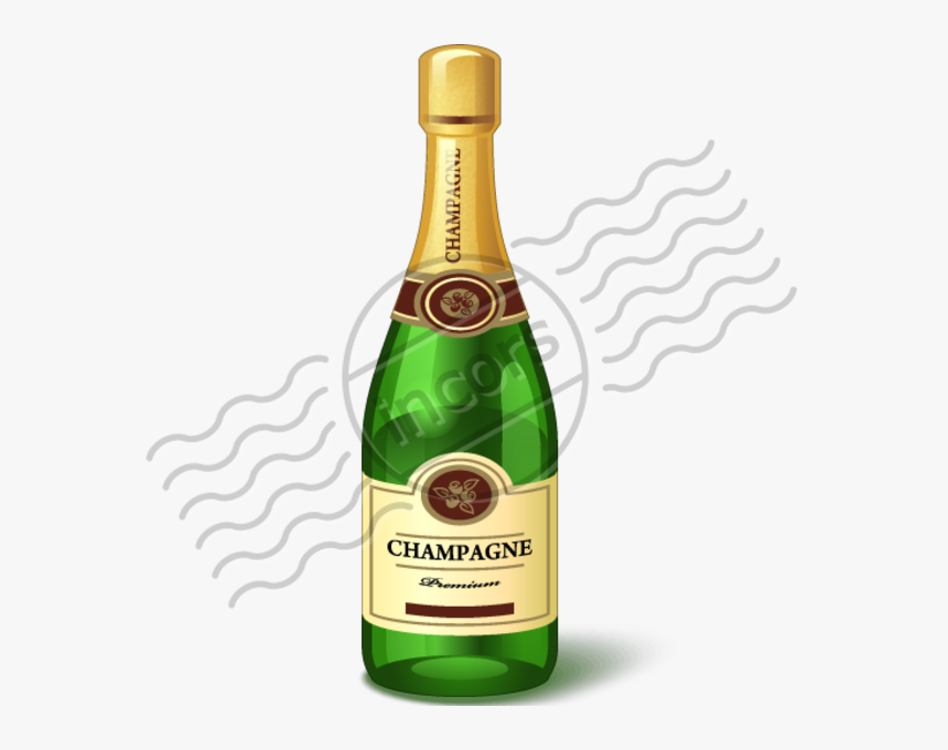 Champagne Bottle, HD Png Download