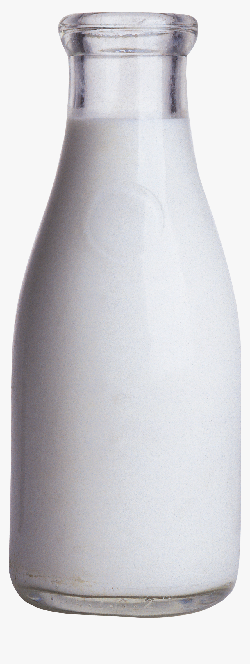 Milk Glass Bottle Png - Milk, Transparent Png