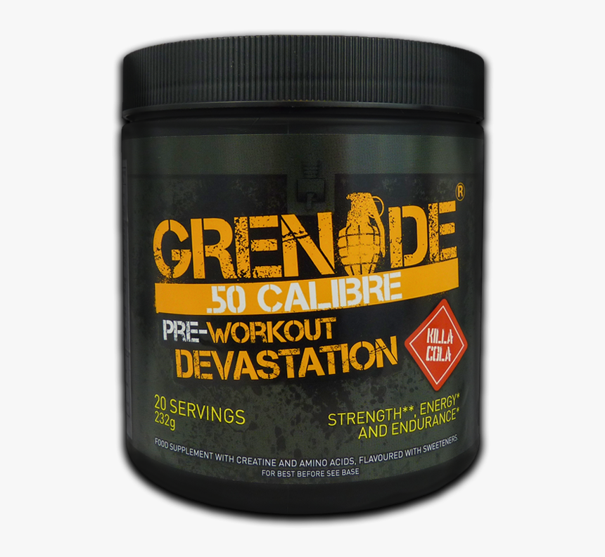 50cal Tub Cola - Grenade - 50 Calibre 580g Citrón, HD Png Download