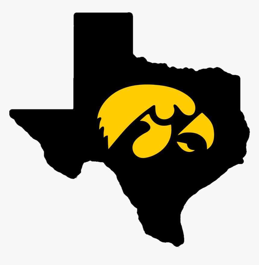 Iowa Hawkeyes Clipart 53866 Usbdata - Texas Home, HD Png Download