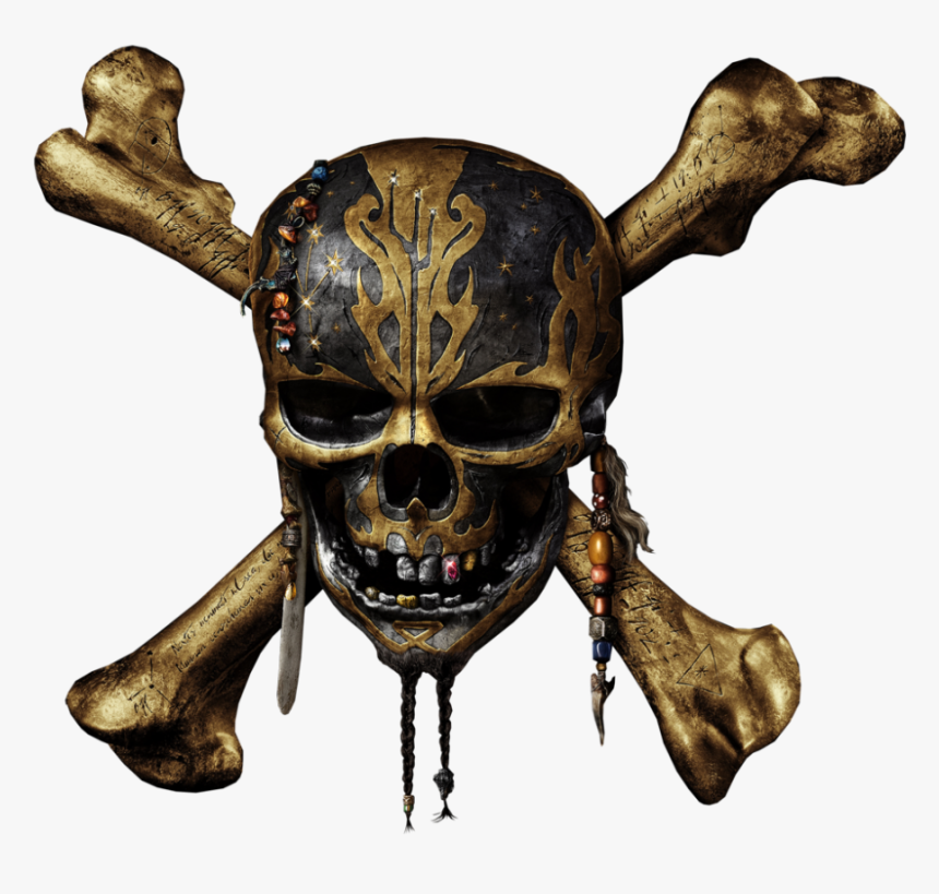 Download Pirates Of The Caribbean Png Hd For Designing - New Pirates Of The Caribbean Skull, Transparent Png