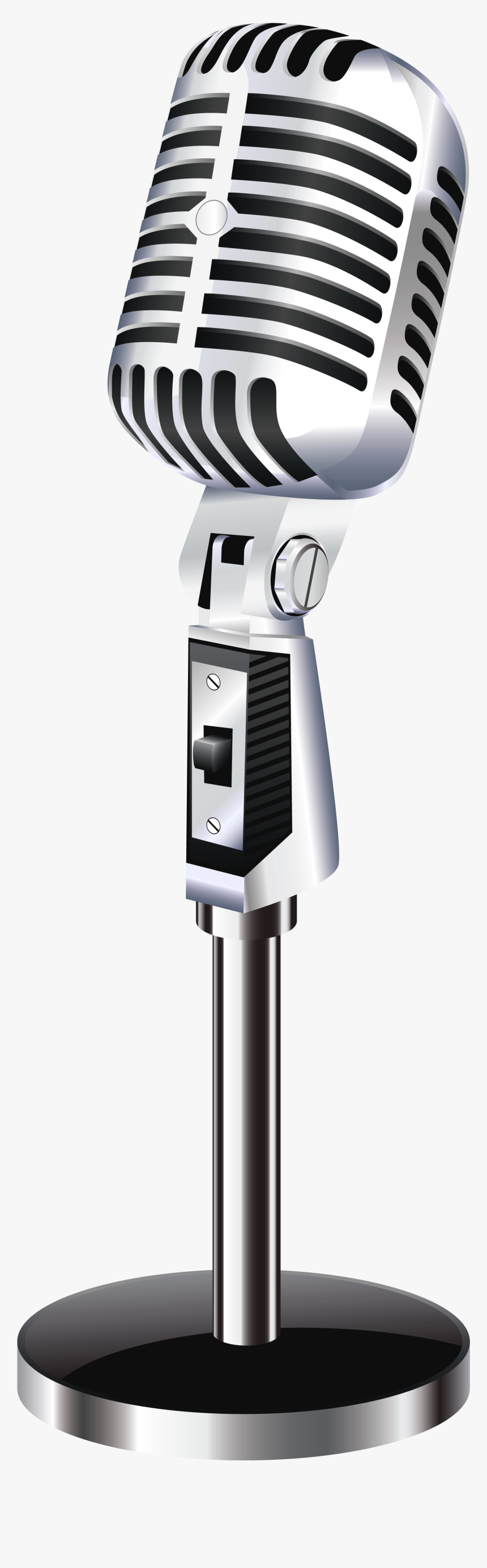 Microphone Png Image Free Download - Transparent Background Microphone Clipart, Png Download