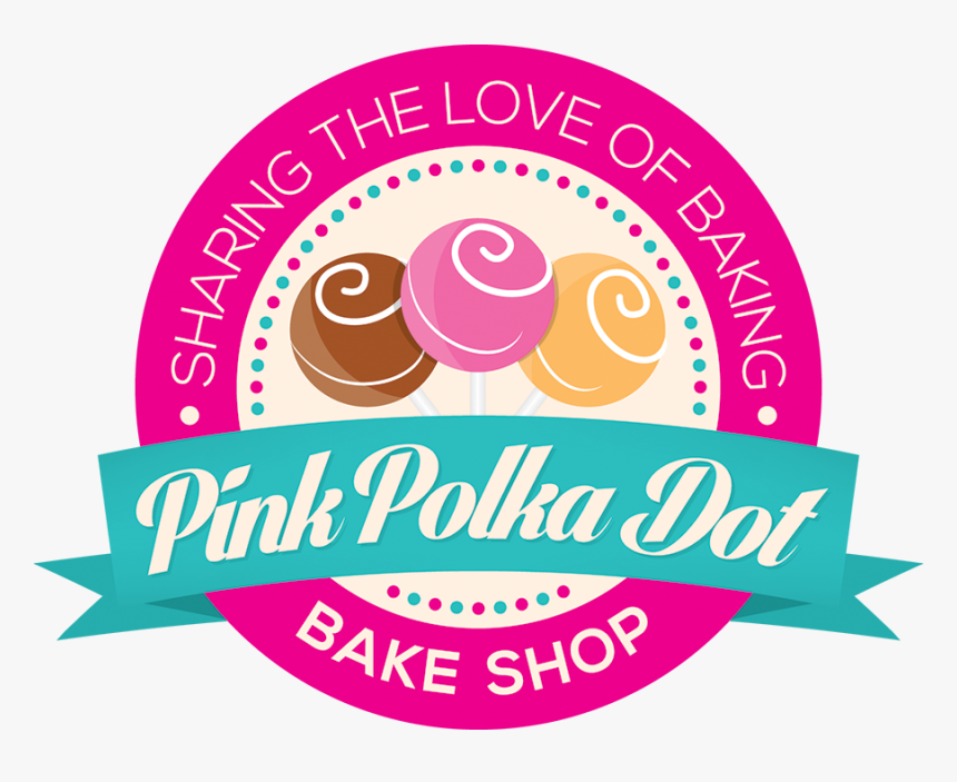 Pink Polka Dot Bake Shop - Bake Shop Logo Png, Transparent Png