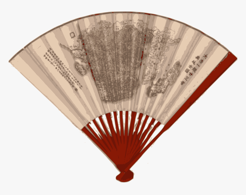 Decorative-fan - Chinese Wind Fan, HD Png Download