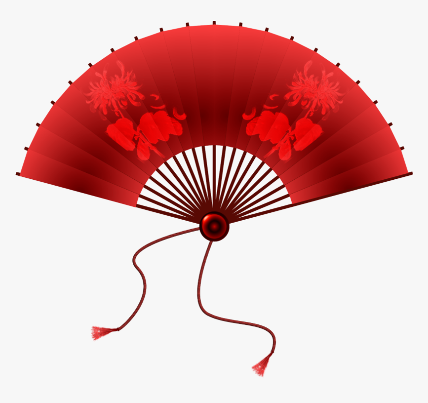 #mq #red #fan #handfan #japan - Transparent Chinese Fan Png, Png Download