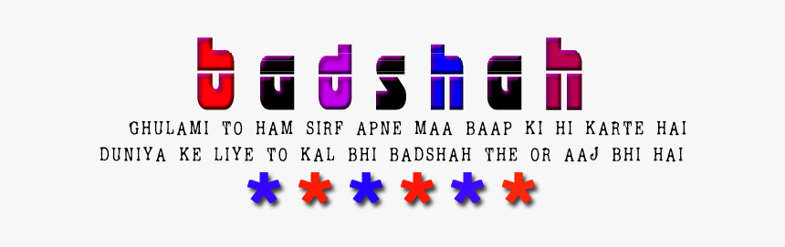 Picsart Png Text Attitude, Transparent Png