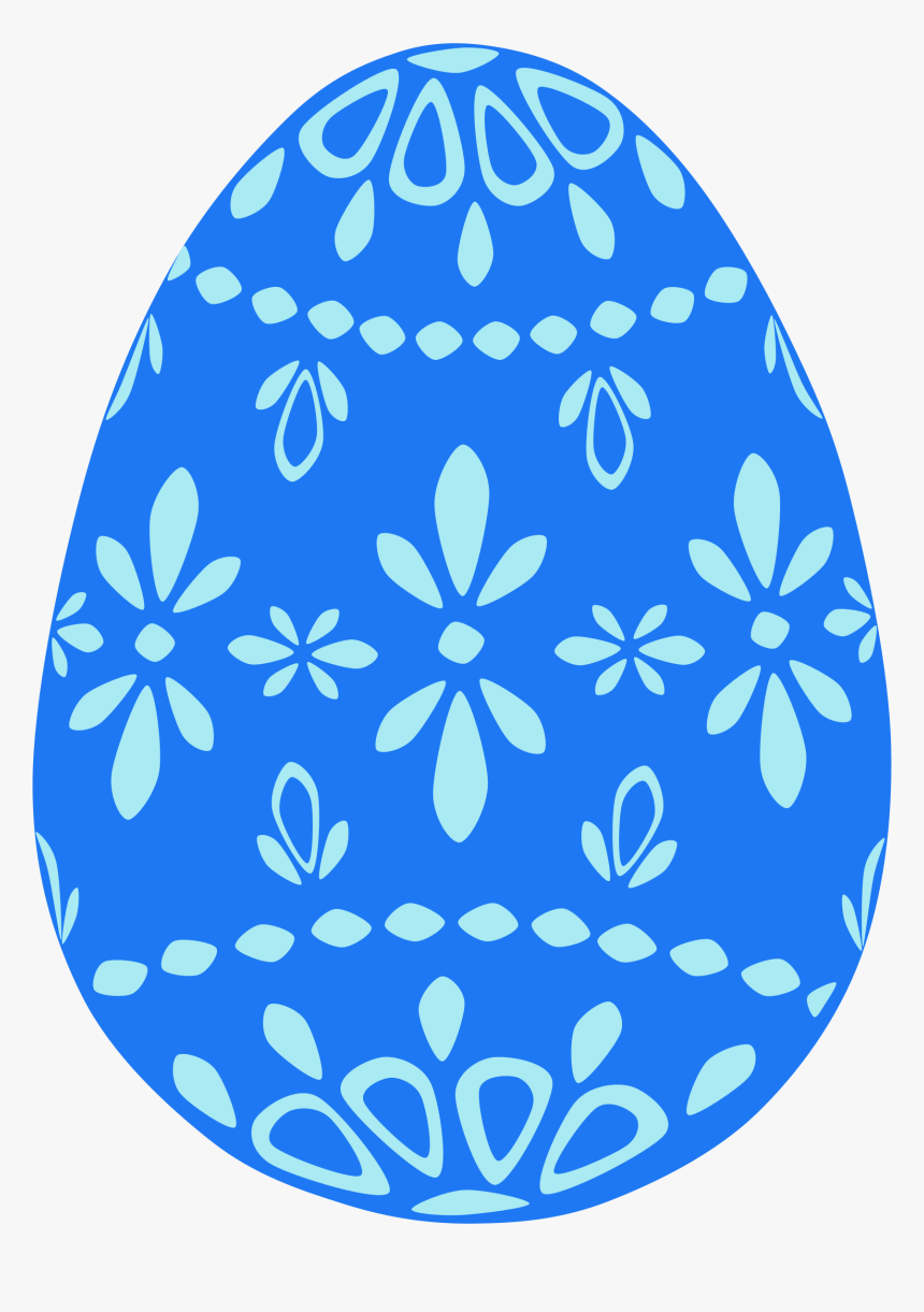 Easter Egg Free To Use Clipart Easter Egg Clip Art Blue, HD Png