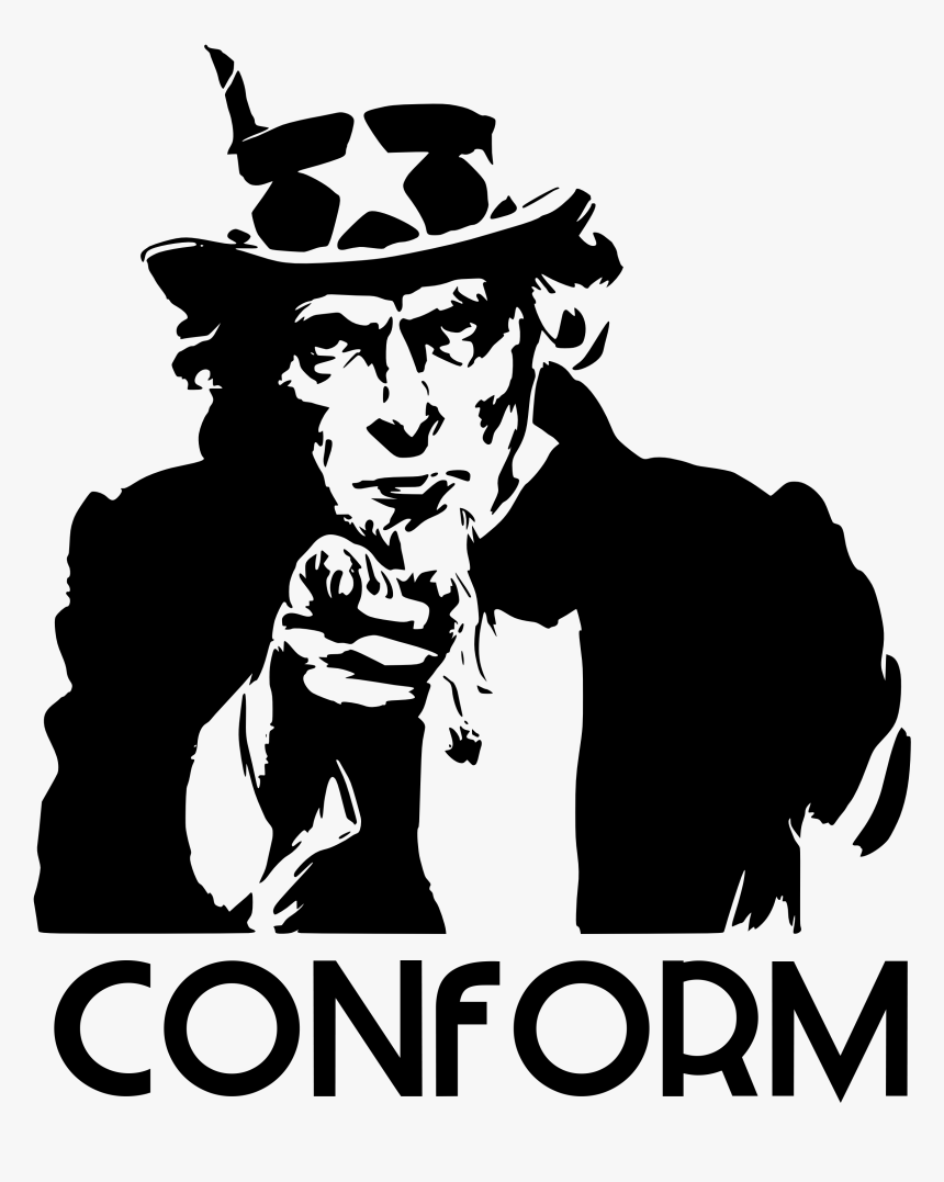 Black Uncle Sam Png - Uncle Sam White Png, Transparent Png