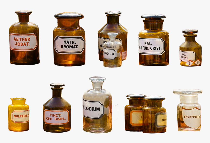 Pharmacy, Png, Isolated, Bless You, Medical, Bottle - Old Medicine Bottles Png, Transparent Png