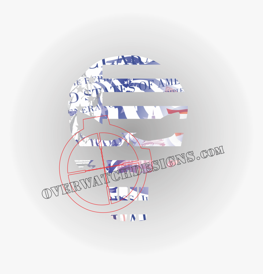 The Punisher Png -punisher Skull With American Flag - Graphic Design, Transparent Png