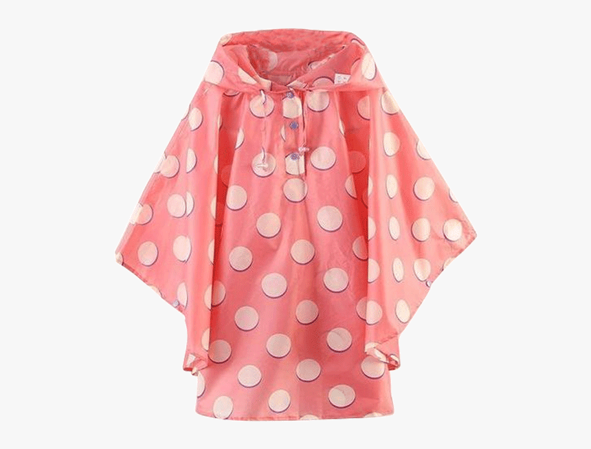 Petite Bello Raincoat Polka Dot Raincoat - Raincoat, HD Png Download