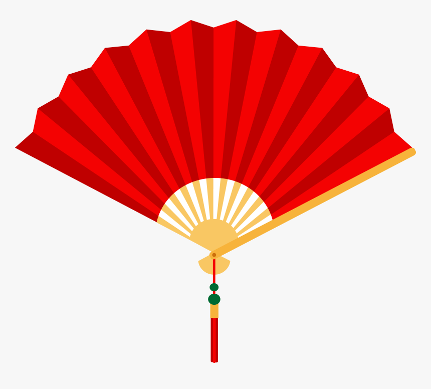 Red Fan Clipart, HD Png Download , Transparent Png Image - PNGitem