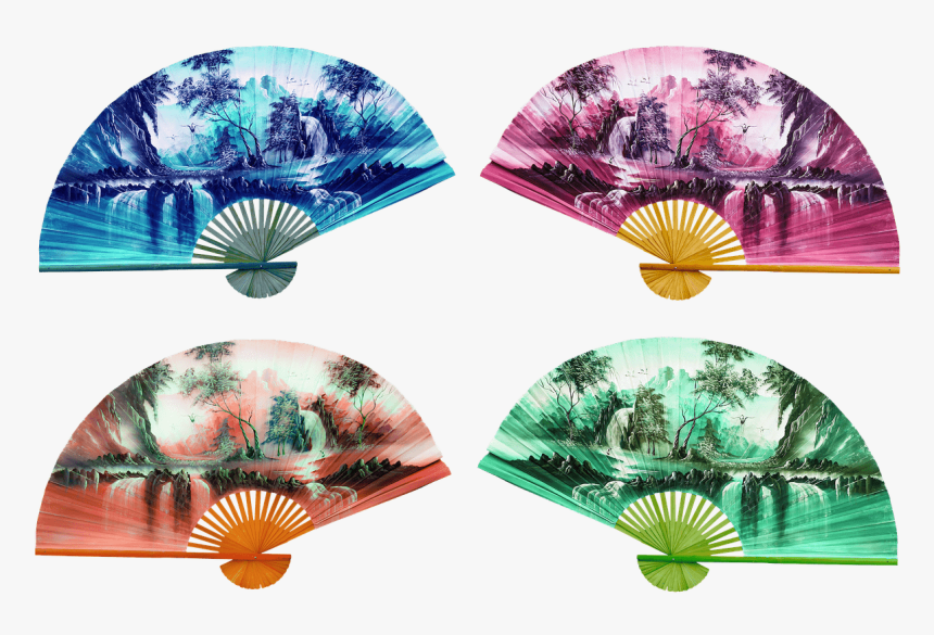 Chinese Fans - Chinese Fan Png, Transparent Png