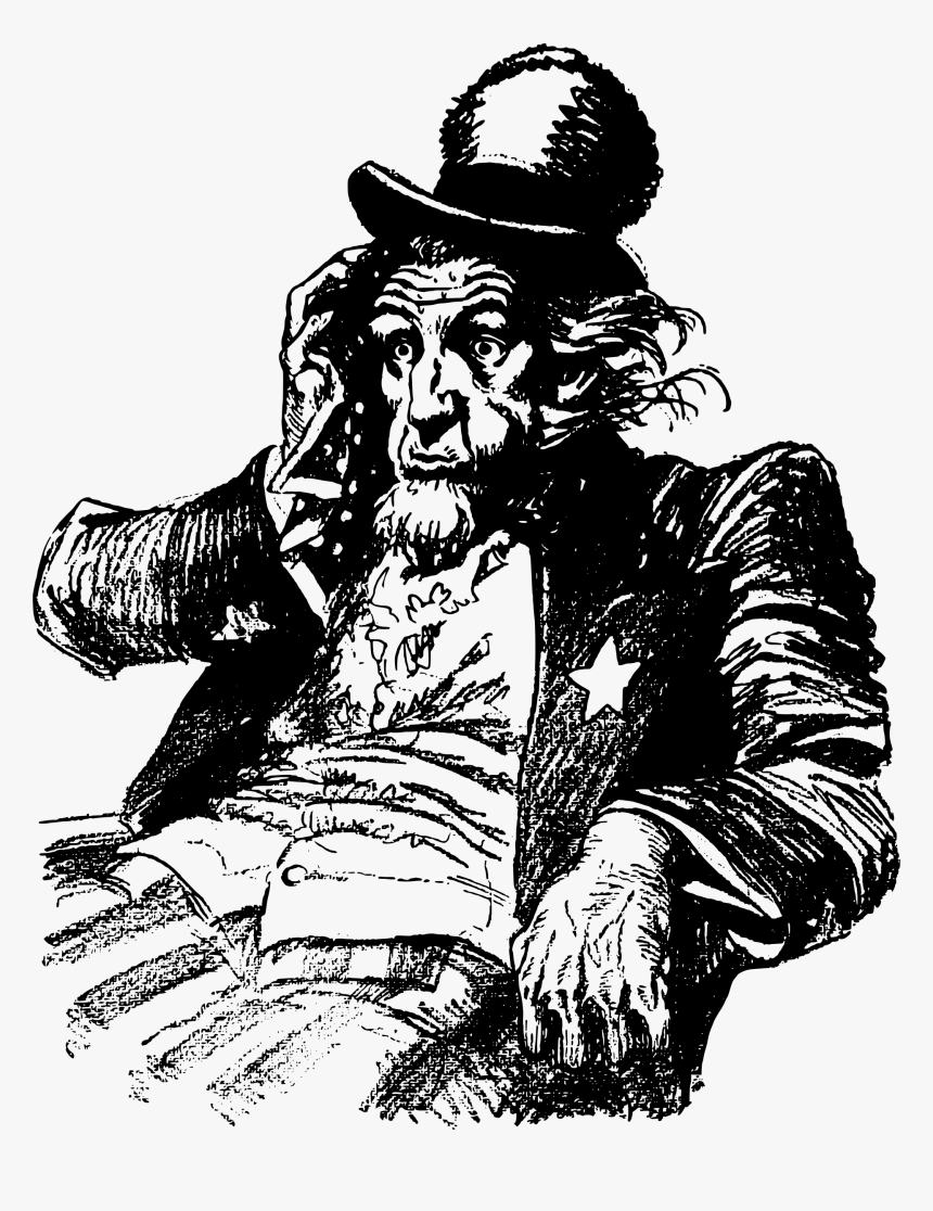 Uncle Sam Tired, HD Png Download