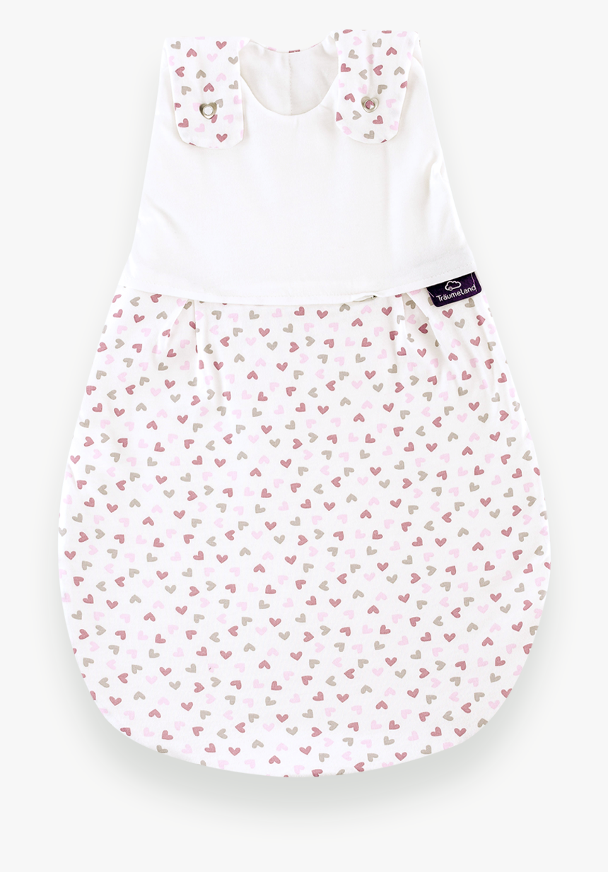 Heart Sleeping Bag In Pink - Pattern, HD Png Download