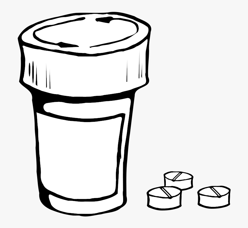 Spilled Pill Bottle Png - Pills Clipart, Transparent Png