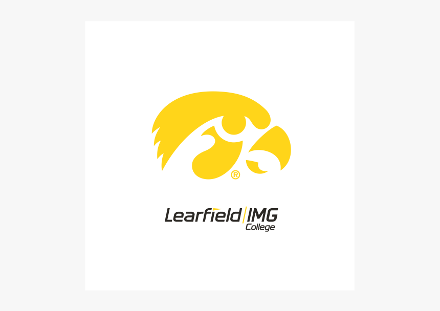 Pink Iowa Hawkeyes Logo, HD Png Download