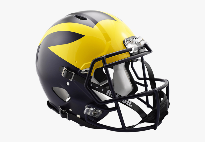 Michigan Wolverines Football Helmets, HD Png Download