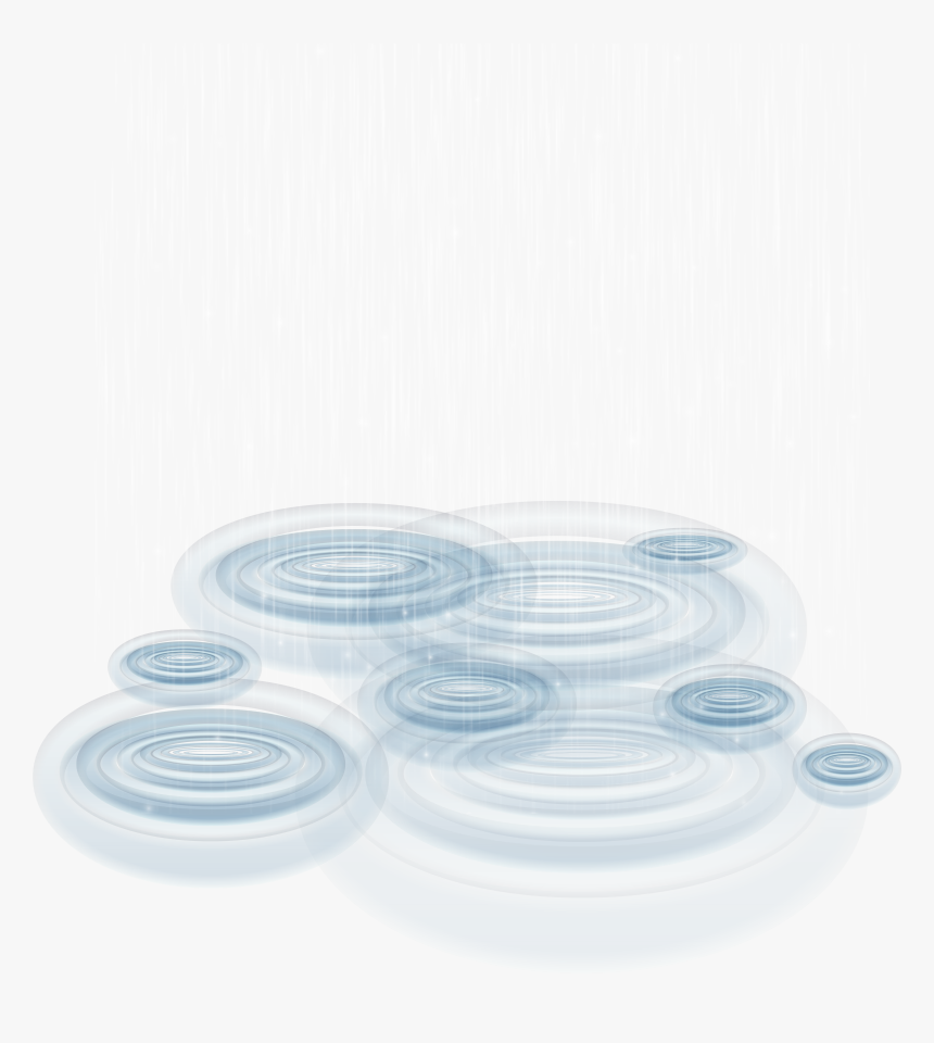 Best Rain Png Clipart - Transparent Puddle Png, Png Download