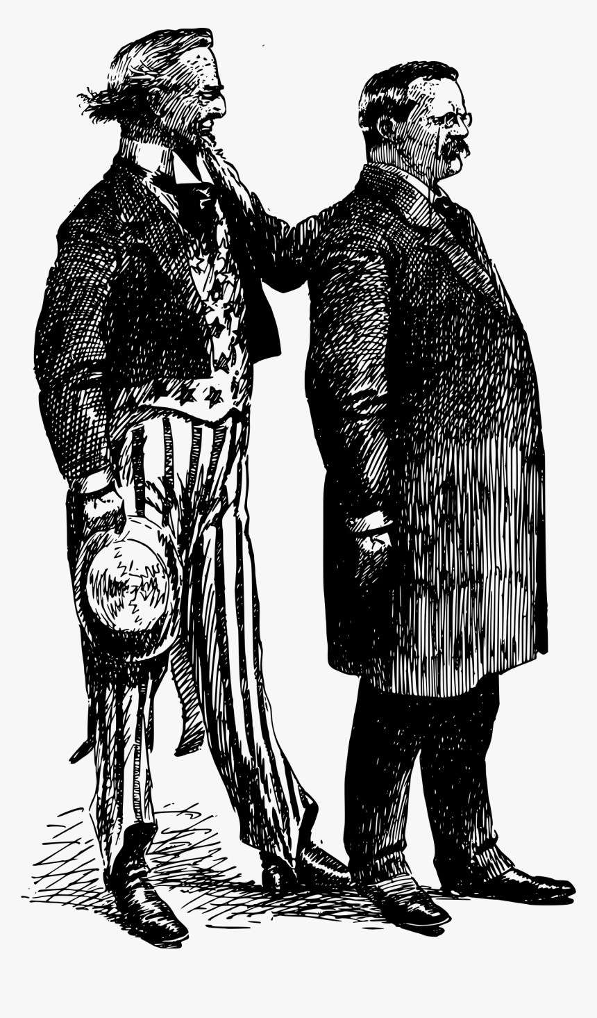 Standing,human Behavior,fashion Illustration - Homer Davenport Cuba, HD Png Download