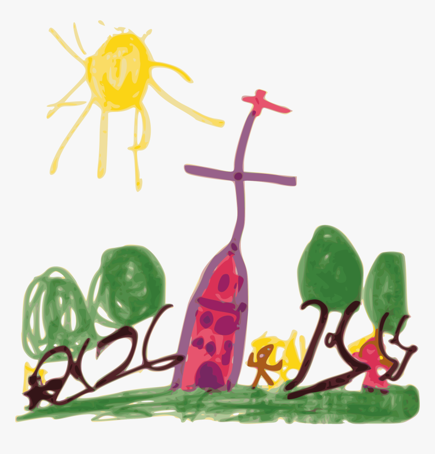 Kindergarten Art Church Clip Arts - Kindergarten Art Png, Transparent Png