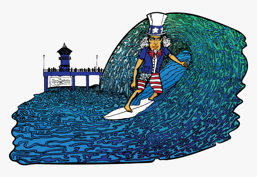 Uncle Sam Illustration Art, HD Png Download