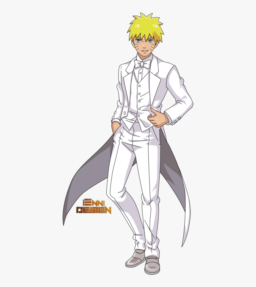 Naruto Png Free Download - Naruto In A Suit, Transparent Png