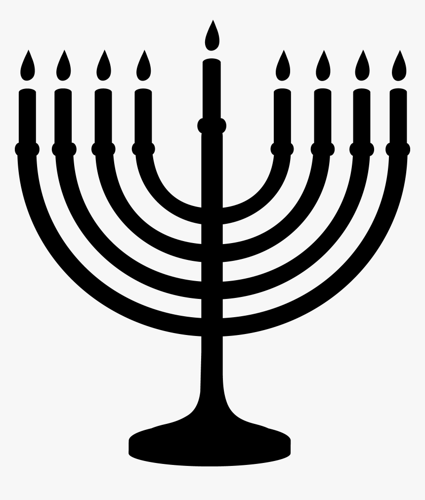 Hanukkah Png - Hanukkah Silhouette, Transparent Png