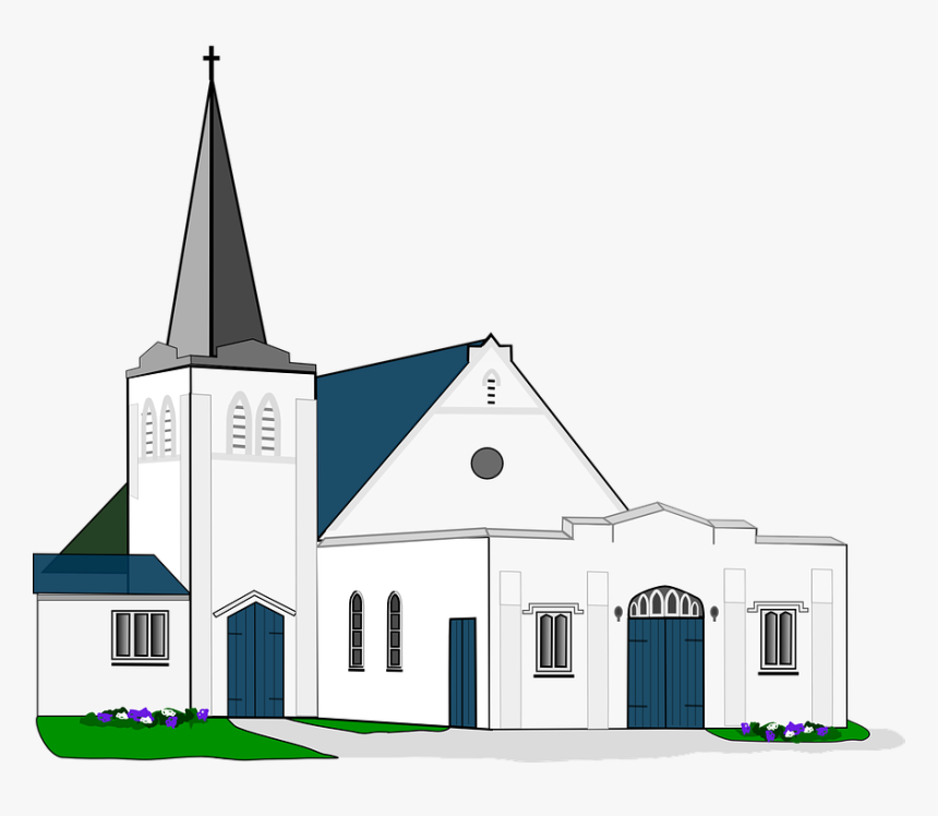 Church, Baptist, Steeple, Christianity, Religion - Png Church Clipart, Transparent Png