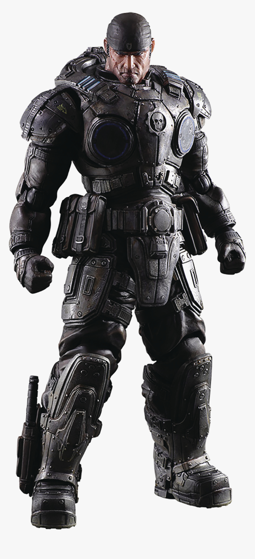 Marcus Fenix Png Pic - Gears Of War Play Arts Kai, Transparent Png