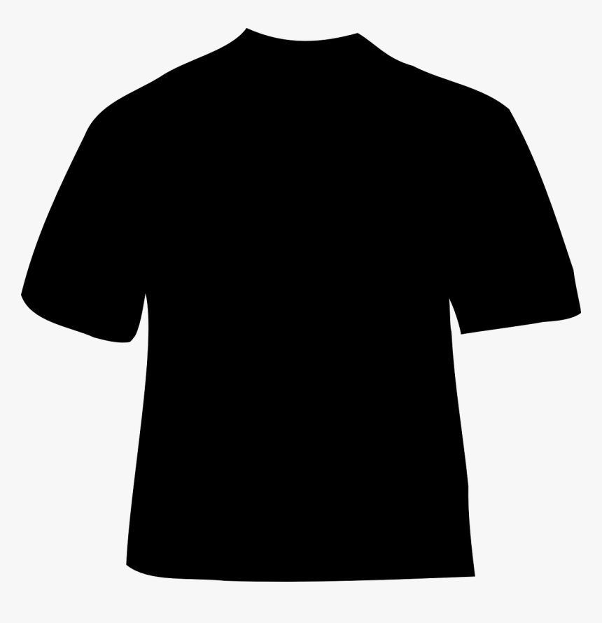 Black T-shirt - T Shirt Schwarz Clipart, HD Png Download