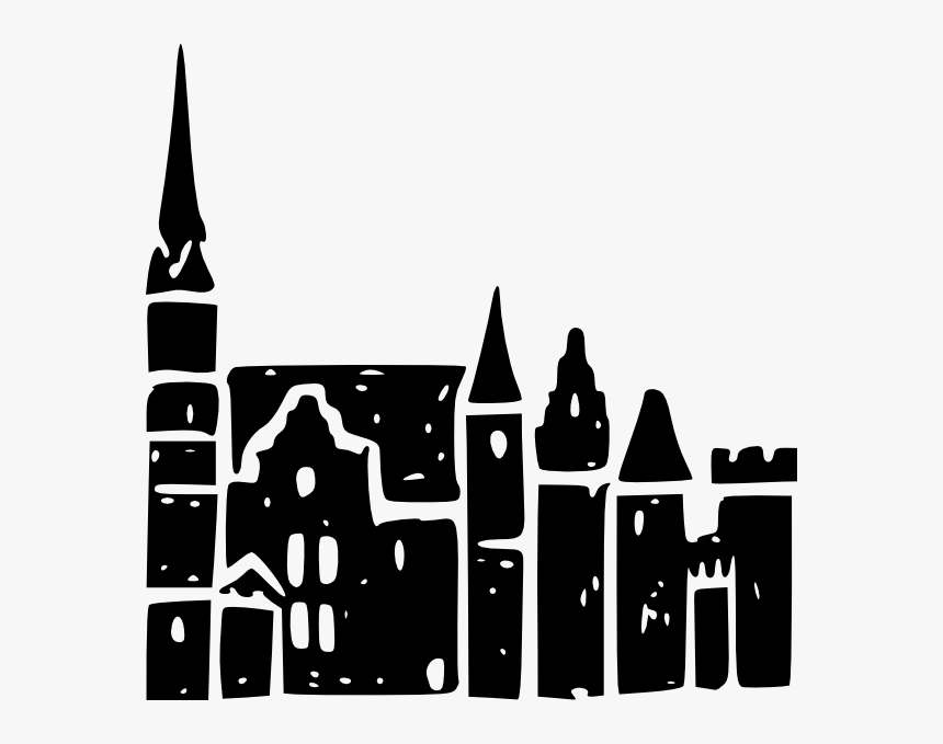 City View Svg Clip Arts - Old Town Clipart, HD Png Download