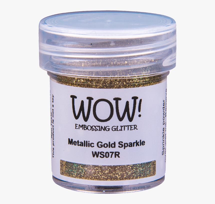 Metallic Gold Sparkle - Wow Embossing Powder Metallic Gold Rich, HD Png Download