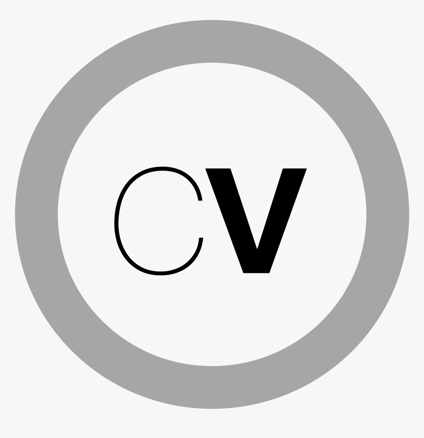 Adrian Mclaughlin Typesetting And Design Cv 07894 - Circle, HD Png Download