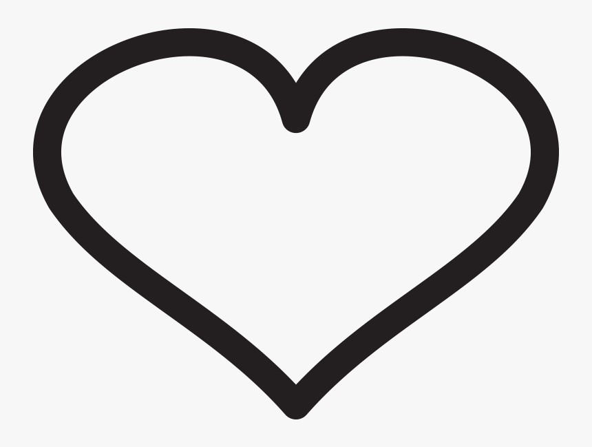 Lline Heart Icon Png - Favorite Icon Png Transparent, Png Download