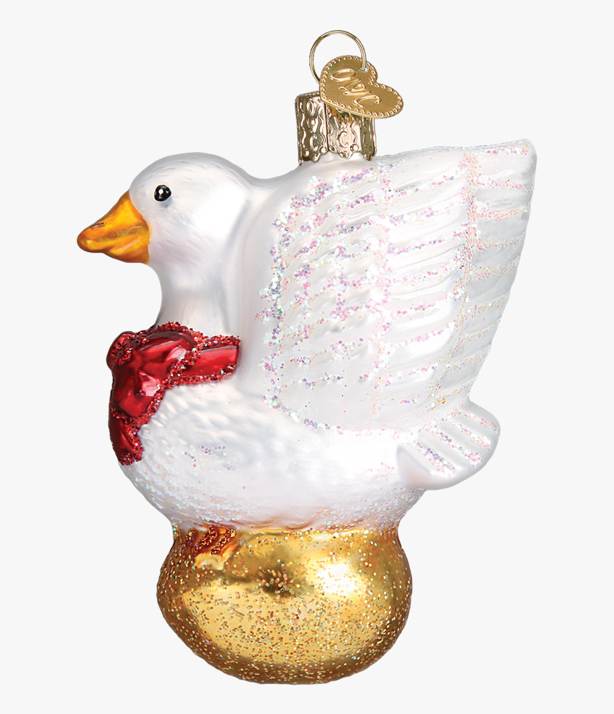 Goose That Laid The Golden Egg Ornament - New Orleans Saints Christmas Png, Transparent Png