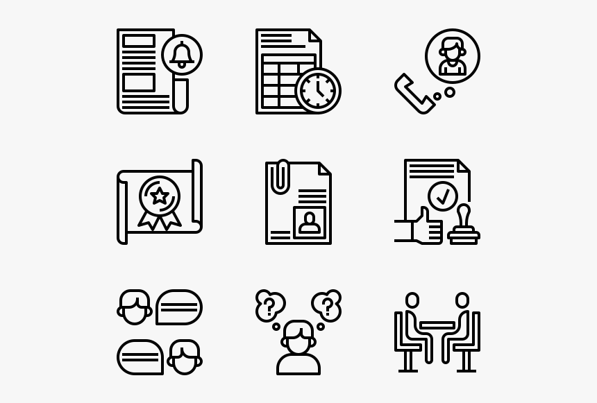 Responsive Menu Icon Lineart - Visualisation Icon, HD Png Download