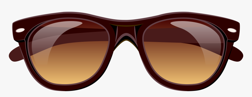 Brown Sunglasses Png Clipart Picture - Portable Network Graphics, Transparent Png