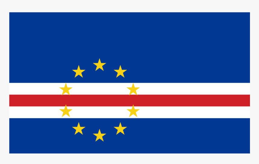 Cv Cape Verde Flag Icon - Flag Of Cape Verde, HD Png Download